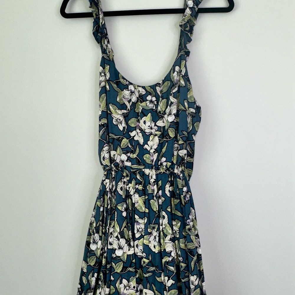 Free People Blue Floral Dress